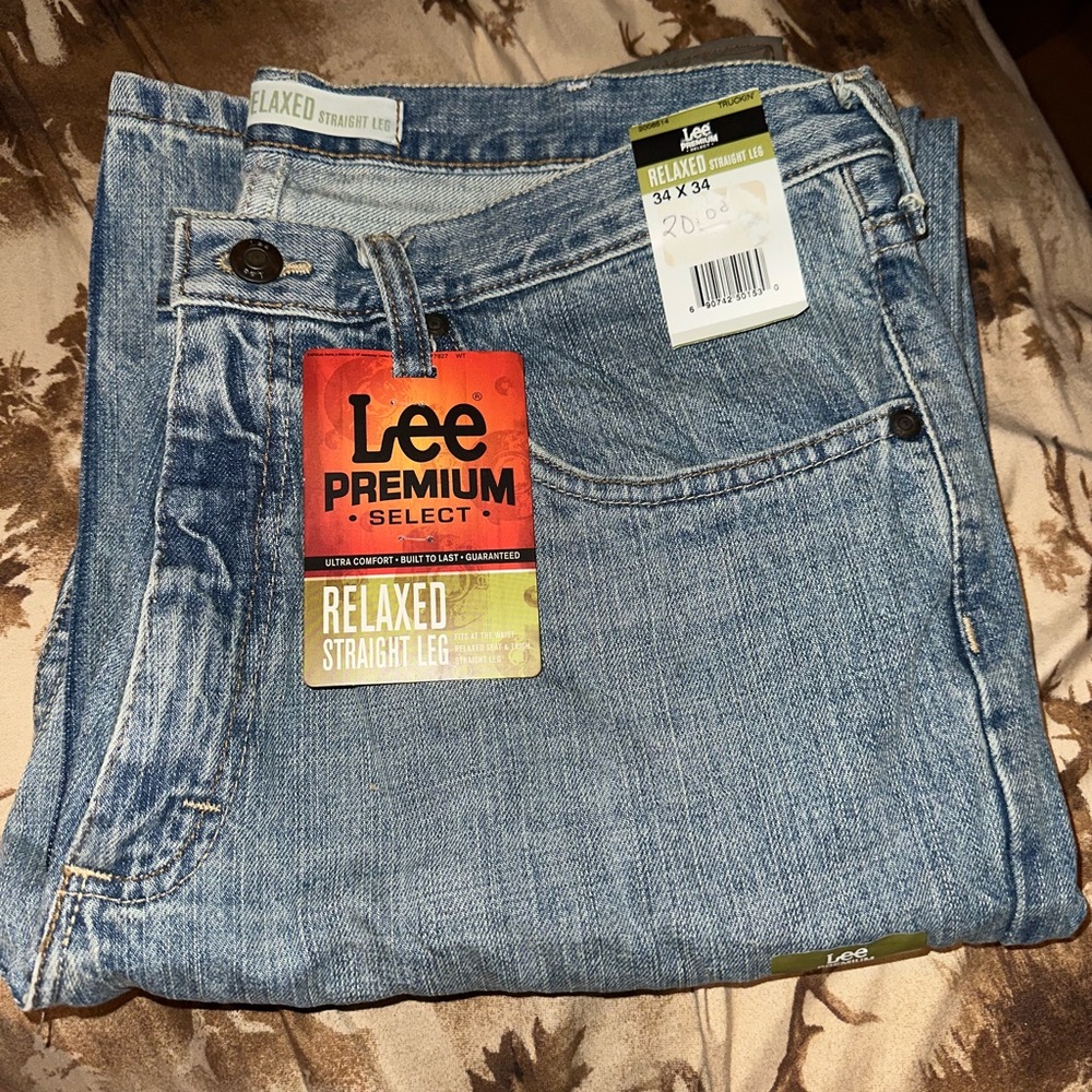 Lee Premium , relaxed straight leg (men’s)